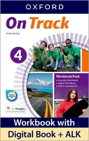 ON TRACK 4 WORKBOOK + ACTIVE LEARNING KIT (MONOLINGUAL)