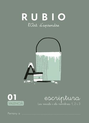 QUADERN ESCRIPTURA 01 RUBIO (VALENCIA)