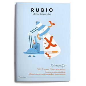 CUADERNOS ORTOGRAFIA 5  10-11 AÑOS RUBIO