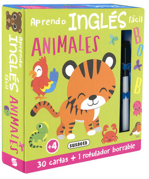 APRENDO INGLES FACIL. ANIMALES (CAJA) R: 2257.01