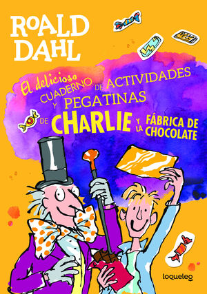 CHARLIE Y FABRICA CHOCO. LIBRO PEGATINAS