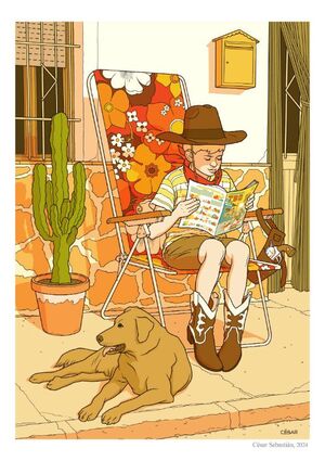 LÁMINA A4 CESAR SEBASTIÁN VAQUERO