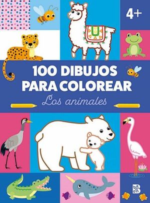 100 DIBUJOS PARA COLOREAR-LOS ANIMALES