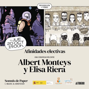 Coloquio Albert Monteys y Elisa Riera