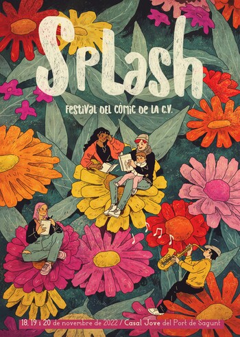 Splash Sagunt 2022. Festival del cómic de la Comunitat Valenciana.